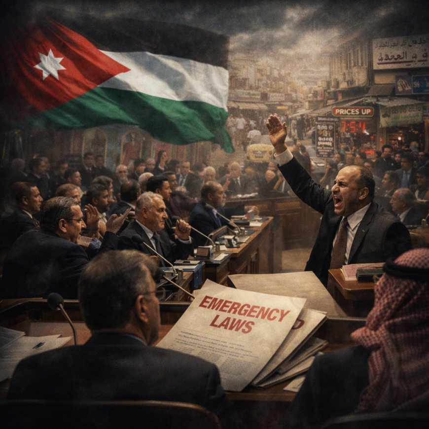 Jordan’s Parliament Debates New Emergency Laws Amid Rising Domestic Economic Pressure