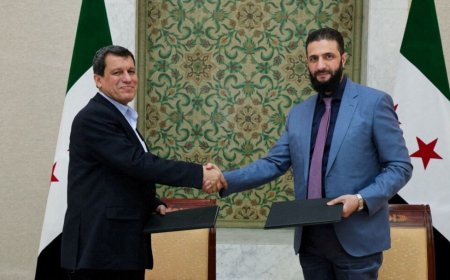 Syria transitional government extends control over Kurdish northeast