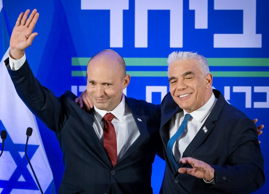 Israeli Opposition Leaders Bennett and Lapid Unite Parties to Challenge Netanyahu Ahead of October Polls